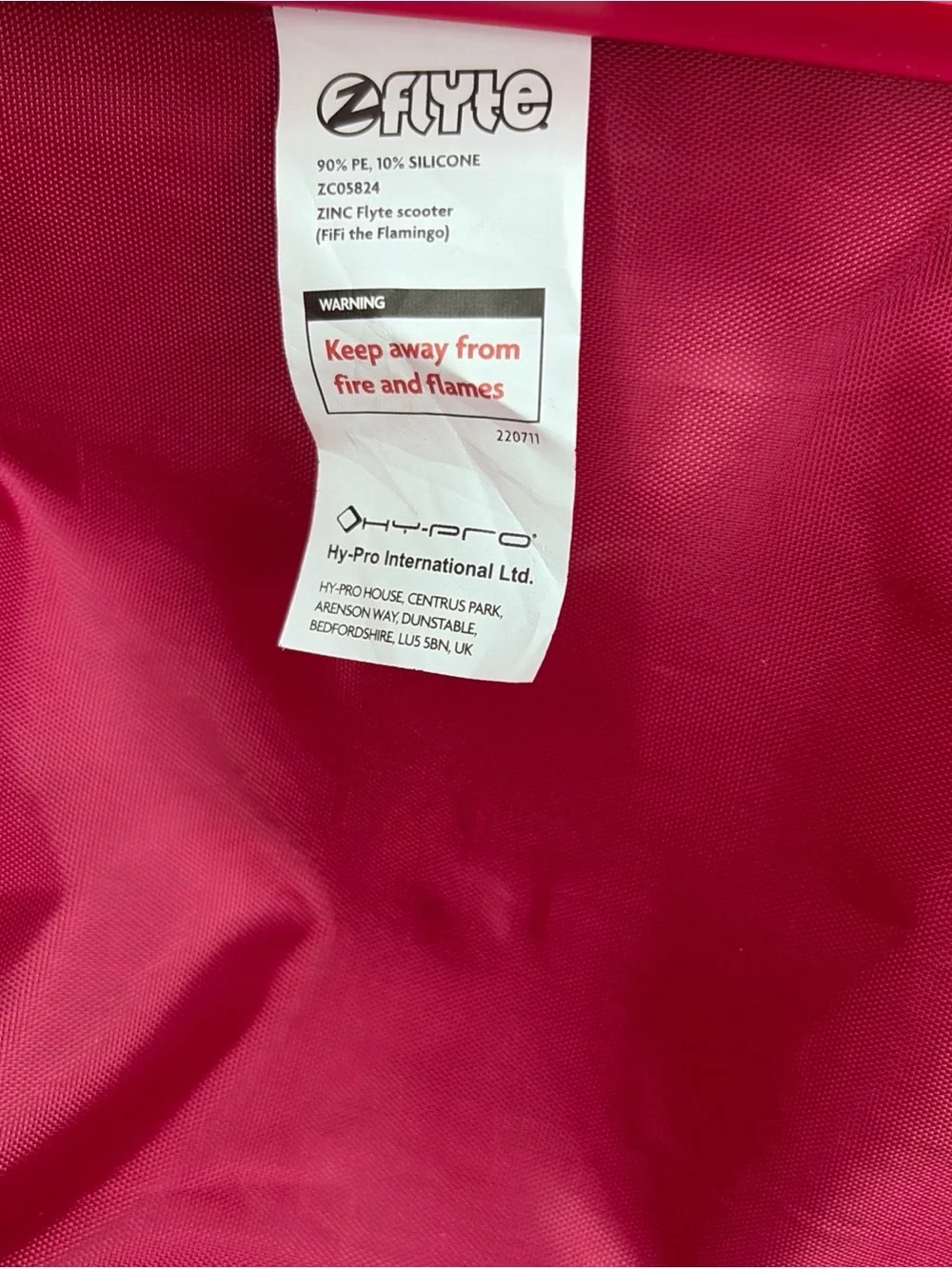 Zflyte Pink Flamingo Hard-Shell Kids Carry-On